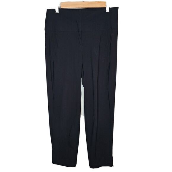 Marithe Francois Girbaud Women's Black Ponte Dress Stretch Pants Size 6 - Picture 1 of 6